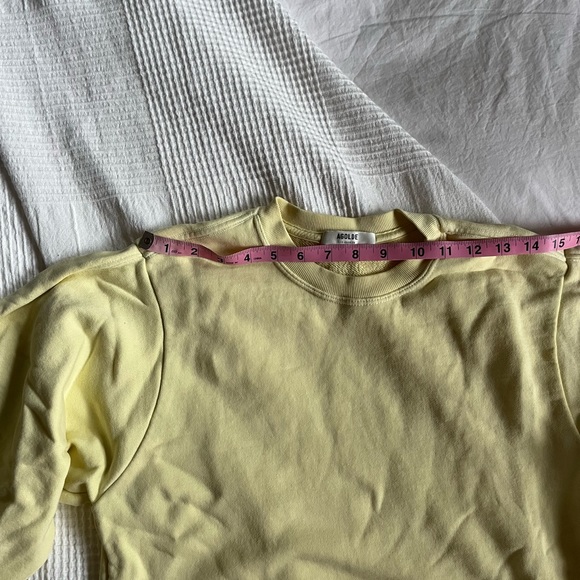 Agolde Balloon Sleeve Crewneck Sweatshirt - Picture 8 of 8